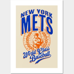 Vintage METS World Class Baseball Posters and Art